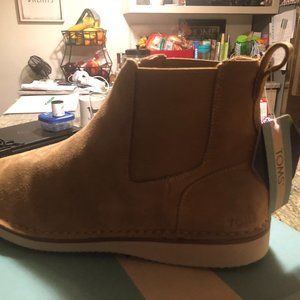 Mens TOMS Skyline Suede Boots 11.5 Brand New NIB Chukka
